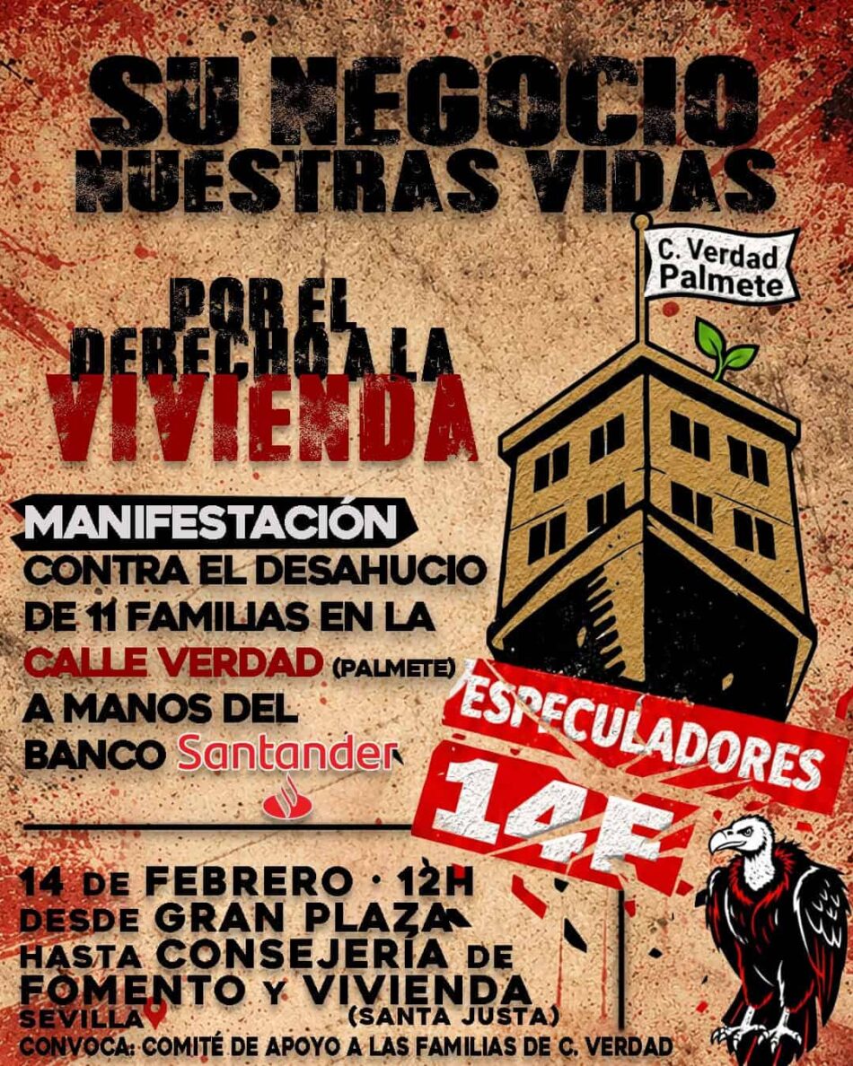 «Su negocio, nuestras vidas»: movilización social ante la crisis de la vivienda en Sevilla