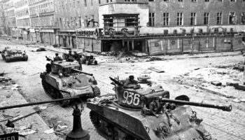 La liberación de Viena (13 de abril de 1945)