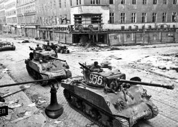 La liberación de Viena (13 de abril de 1945)