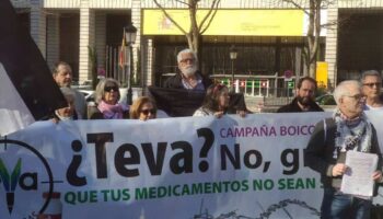 La sociedad civil lanza una campaña estatal de boicot a la farmacéutica israelí Teva en solidaridad con Palestina