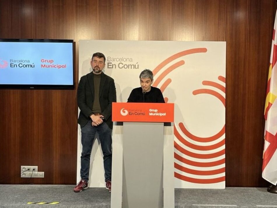 BComú denuncia el bloqueig de Collboni per prohibir el lloguer de temporada i les compres especulatives a Barcelona