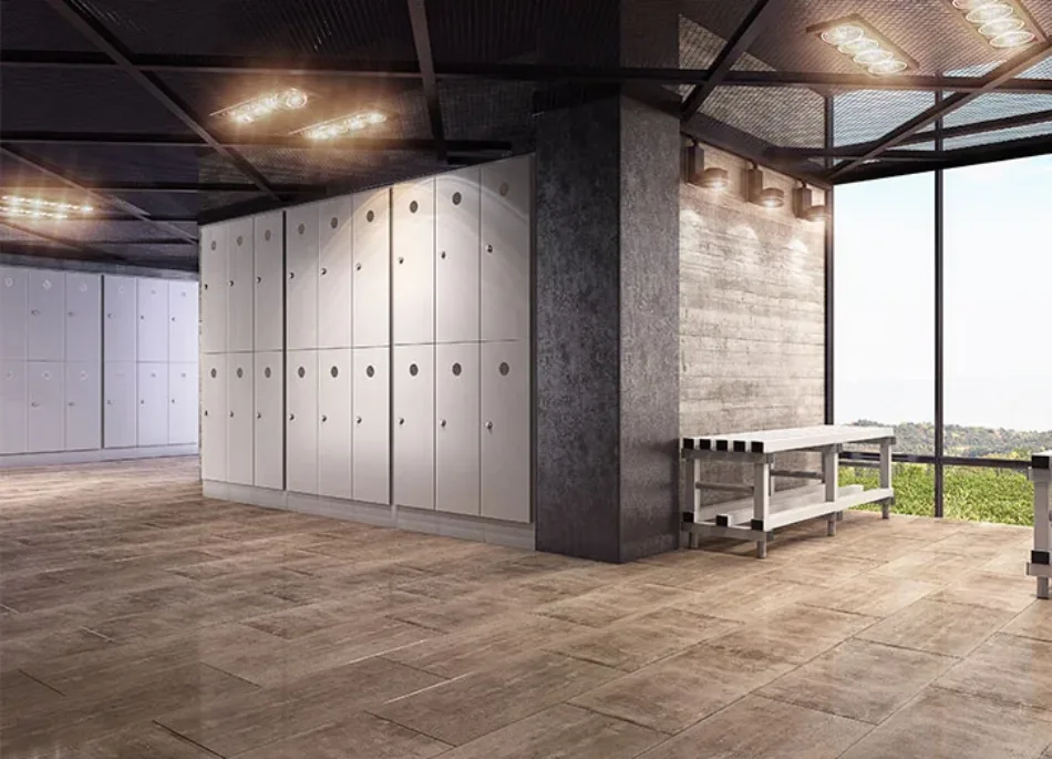 Taquillas de PVC: la opción más higiénica para vestuarios, gimnasios y zonas húmedas