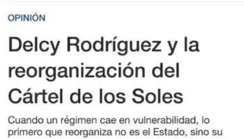 Venezuela denuncia falsos positivos contra la presidenta (E) Delcy Rodríguez