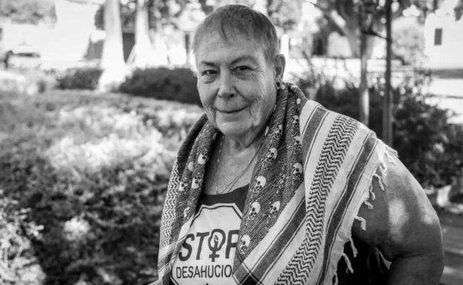 La histórica activista Paca Blanco recibe una orden de desahucio