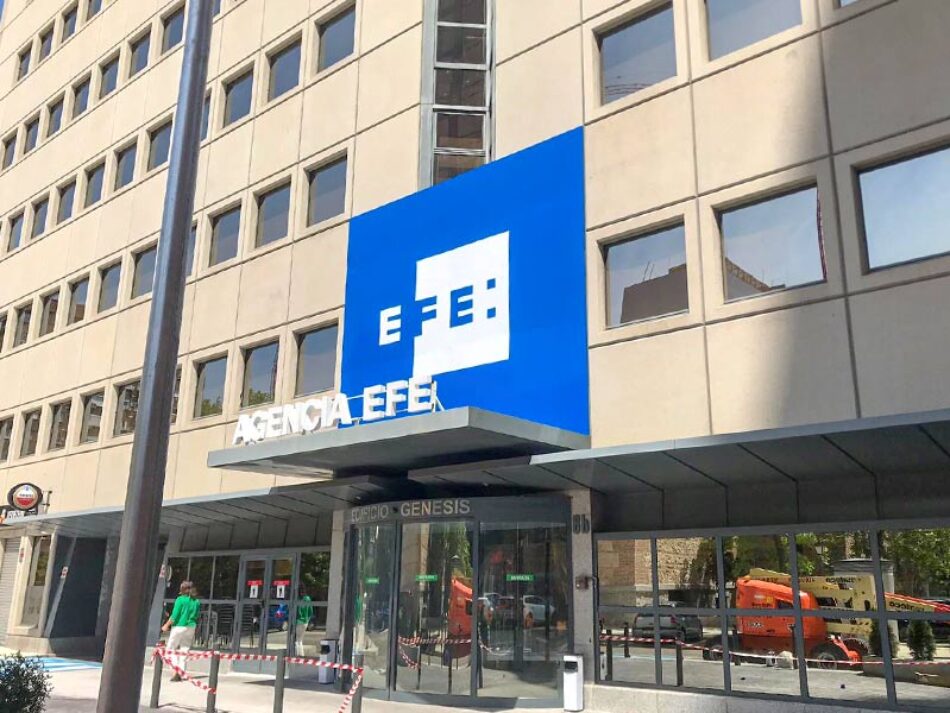 La Agrupación de Periodistas de UGT exige desbloquear la negociación colectiva en la Agencia EFE tras más de un año de parálisis