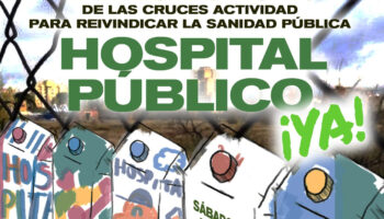 Acción para reclamar un hospital 100% público en los terrenos de la antigua cárcel de Carabanchel: 7 de febrero