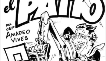 “El patio no se toca”: la comunidad educativa del colegio Amadeo Vives organiza unas jornadas y una manifestación para plantarle cara al gobierno de Almeida