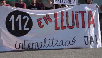 Treballadors del 112 de Catalunya i de tot l’Estat es manifestaran el dimecres 11 de febrer, dia europeu del 112