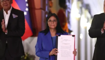 Presidenta (E) de Venezuela promulga Ley de Amnistía que «abre puerta para el reencuentro»