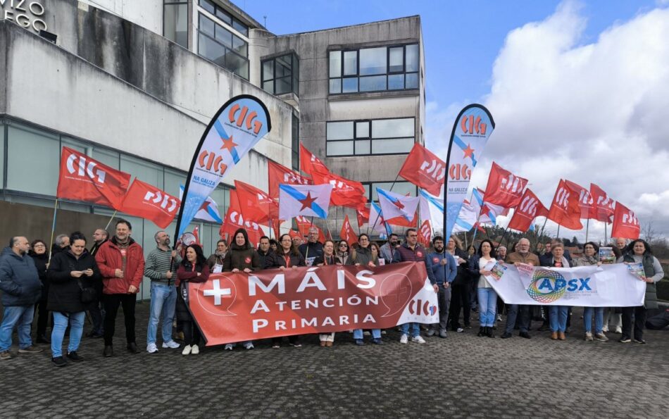 A CIG-Saúde denuncia a nula vontade negociadora do SERGAS e a falta de propostas para atallar a crise da Atención Primaria