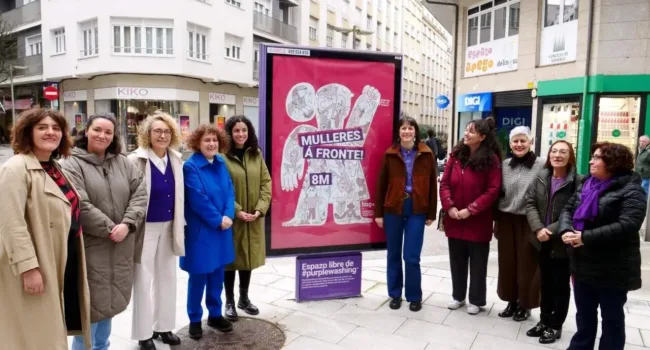 BNG presenta a campaña do 8M baixo o lema ‘Mulleres á fronte’ apelando a combater o avance do negacionismo machista