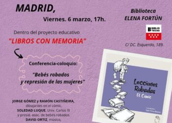 Conferencia “Bebés robados y represión de las mujeres” el 6 de marzo