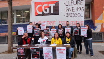 CGT amplia la vaga a més col·lectius educatius i fa una crida a la unitat dels sectors davant el “xantatge” del Departament d’Educació