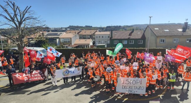 A mobilización do persoal forza o aprazamento da modificación do decreto dos PAC