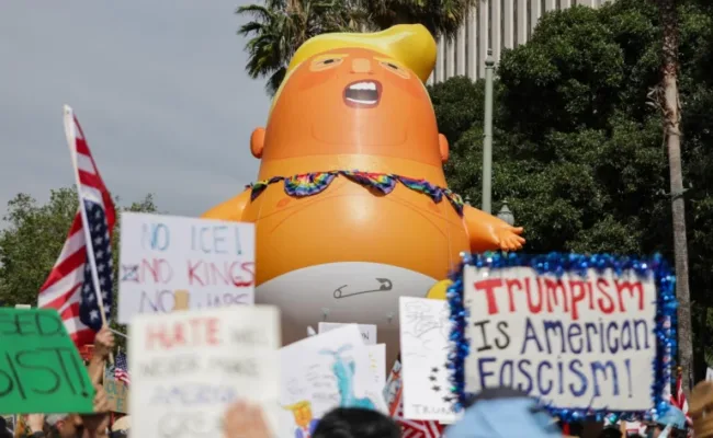 Tercera jornada de protestas del movimiento «No Kings» tuvo cerca de 8 millones de participantes