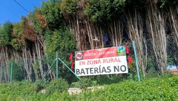 Autorizan un parque de baterías en Santiago de Ambiedes en Gozón (Asturias)