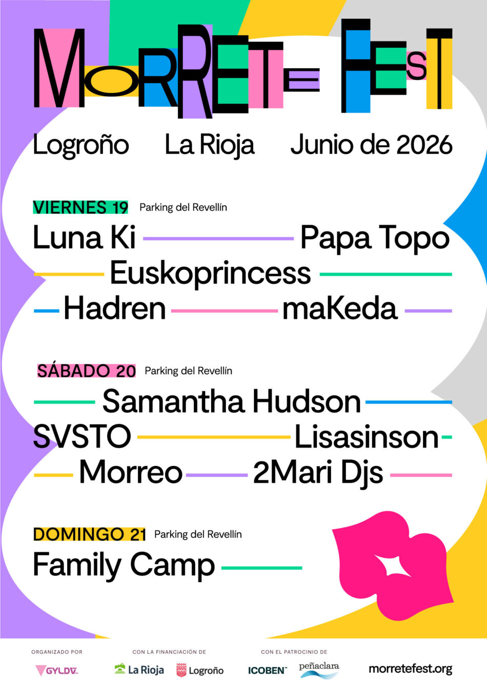 Samantha Hudson, Luna Ki o SVSTO estarán este año en el Morrete Fest que consolida su crecimiento como festival cultural de referencia