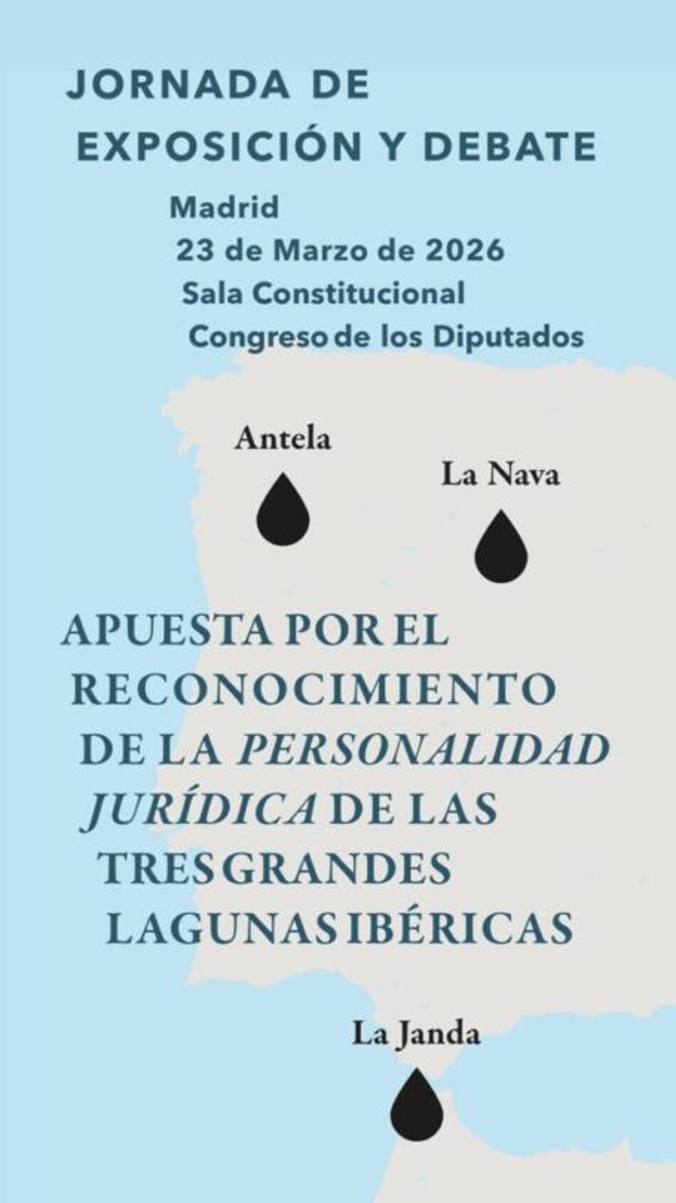 Ecologistas en Acción apuesta por reconocer la personalidad jurídica de las tres grandes lagunas ibéricas