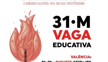 CGT llama a secundar la huelga educativa porque “sin organización, ni lucha desde la base no hay dignidad educativa”