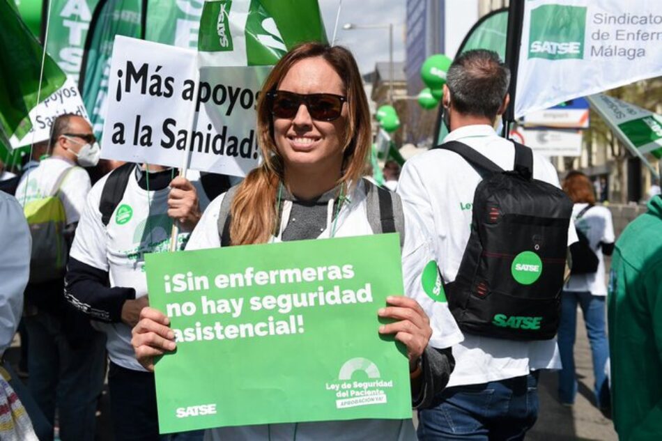 «La falta de enfermeras en Madrid es crítica, pero hay solución, aunque la Consejería no la quiera ver»