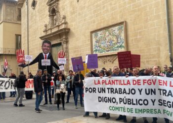 Las trabajadoras de FGV critican las declaraciones del Consejero Martínez Mus por desconocer las capacidades de los trenes