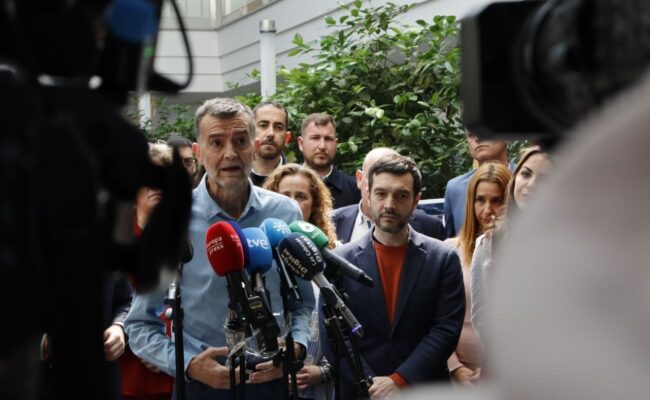 Antonio Maíllo valora la incorporación del Partido Verde a Por Andalucía y critica la propuesta de debates electorales de RTVE: «Andalucía no es un ring»
