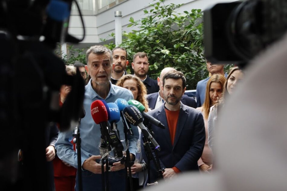 Antonio Maíllo valora la incorporación del Partido Verde a Por Andalucía y critica la propuesta de debates electorales de RTVE: «Andalucía no es un ring»