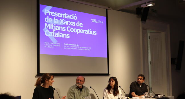 CoopMèdia, la Red de Medios Cooperativos Catalanes, ya es una realidad