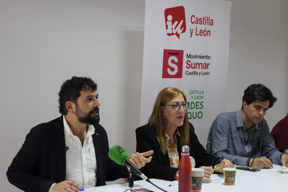 José Sarrión: “El proyecto de Izquierda Unida para Castilla y León es el proyecto de la dignidad”