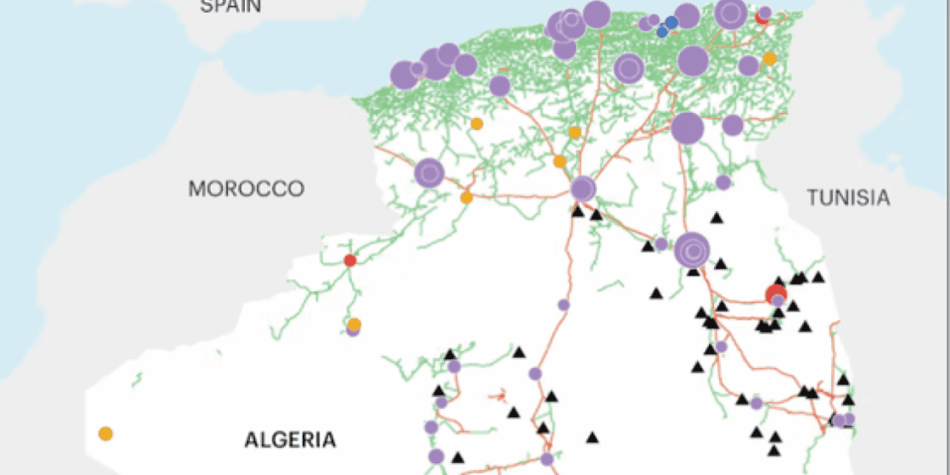 Argelia sigue siendo el mayor proveedor de gas fósil del Estado español, con graves impactos climáticos, sociales y de derechos humanos