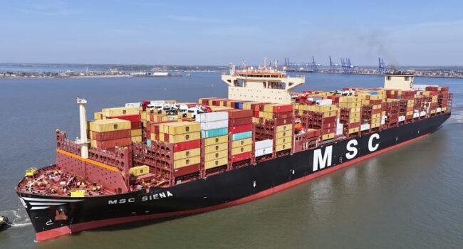 RESCOP exige al Gobierno la la inspección del MSC SIENA, atracado en València, sospechoso de transportar material militar para Israel