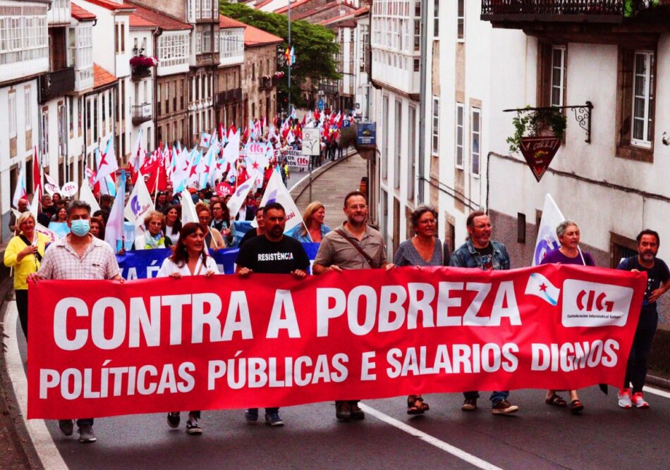 A CIG reivindica o cese inmediato do incremento dos gastos militares para que estes cartos se destinen a medidas de protección social