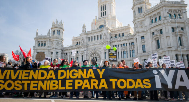 La plataforma Hábitat 24 se une a la Semana de Acción Global por el Derecho a la Vivienda