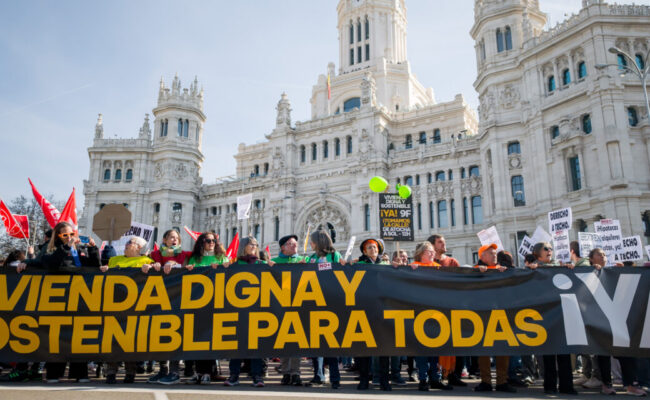 La plataforma Hábitat 24 se une a la Semana de Acción Global por el Derecho a la Vivienda