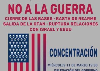 El Partido Comunista de la Región de Murcia llama a la movilización contra la guerra imperialista