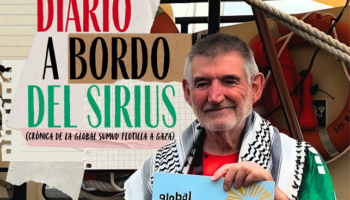Un libro recoge el diario a bordo del Sirius de la Flotilla de Gaza