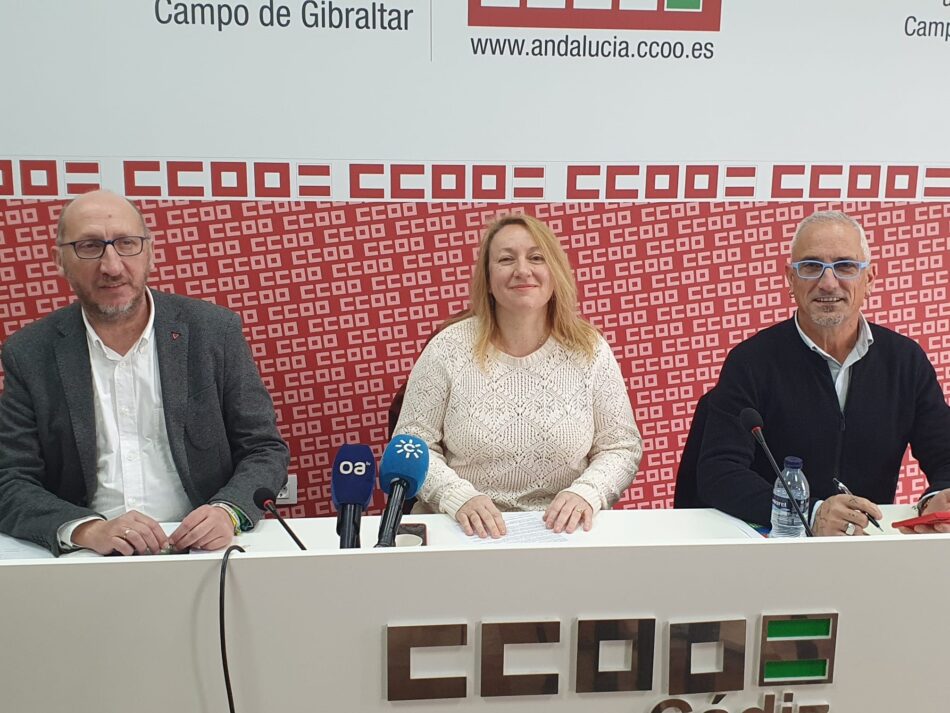 CCOO traslada a la Inspección su preocupación por los riesgos laborales en la EDAR de Algeciras