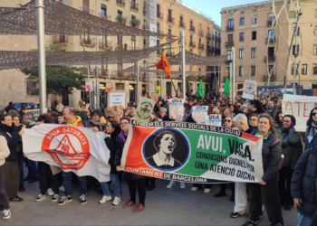 Huelga indefinida en el Ayuntamiento de Barcelona: los servicios de atención directa dicen basta a un convenio que precariza los cuidados y la atención a la ciudadanía