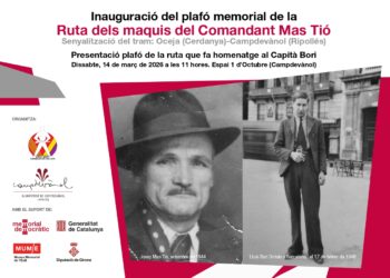 La ruta de maquis del comandante Mas Tió inaugura su nueva señalización el 14 de marzo