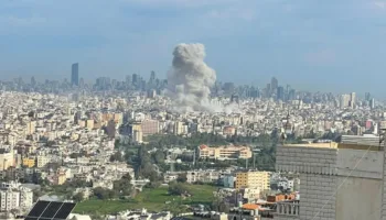 «Israel» lanza nuevos ataques contra suburbio sur de Beirut, Líbano