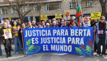 “Justicia para Berta es justicia para el mundo”: la reivindicación de 170 organizaciones diez años después del asesinato de Berta Cáceres en Honduras