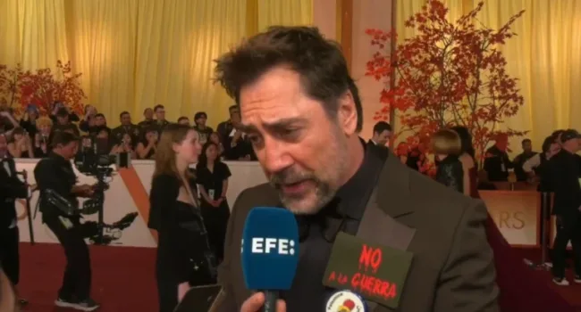 “No a la guerra” de Javier Bardem, Palestina y críticas a “tiempos caóticos” en los Óscar
