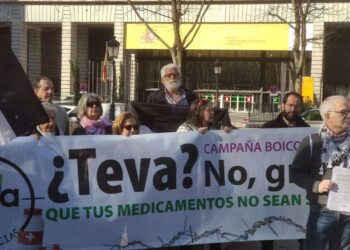 Convocan protesta en la feria europea de farmacia INFARMA contra la participación de la farmacéutica israelí Teva 