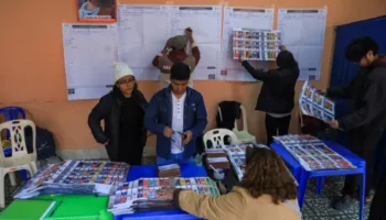 TSE de Bolivia da a conocer resultados parciales de elecciones regionales