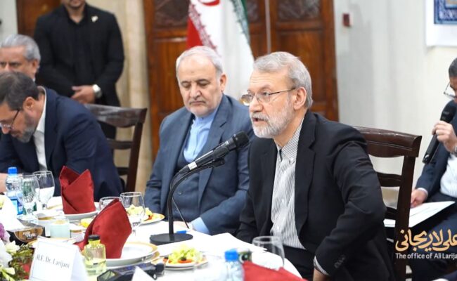 «Cuídense de no ser ustedes los que desaparezcan»: el secretario del Consejo Supremo de Seguridad Nacional de Irán, Ali Larijani, responde a las amenazas de Trump por el estrecho de Ormuz