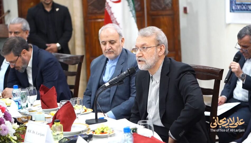 «Cuídense de no ser ustedes los que desaparezcan»: el secretario del Consejo Supremo de Seguridad Nacional de Irán, Ali Larijani, responde a las amenazas de Trump por el estrecho de Ormuz