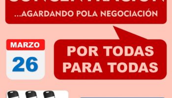 A CIG-Saúde mobilizarase este xoves diante da Consellaría con motivo da nova xornada de folga na Atención Primaria