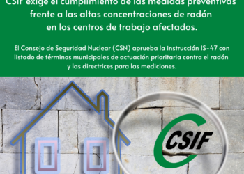 Docentes de Madrid desmiente a la Consejería de Educación y denuncia ante Inspección de Trabajo la ausencia de mediciones de gas radón en los centros educativos