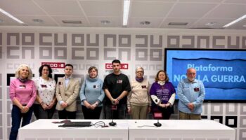 La plataforma No a la Guerra de Toledo retoma su actividad con una asamblea ciudadana el próximo martes