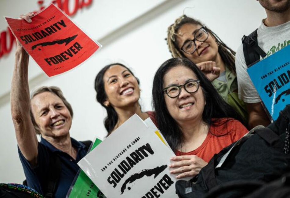 Desde muchas partes la solidaridad con Cuba